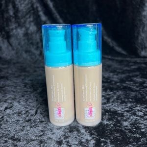 Uoma By Sharon C, Flawless IRL Skin Perfecting Foundation Fair Lady T1 2 pack
